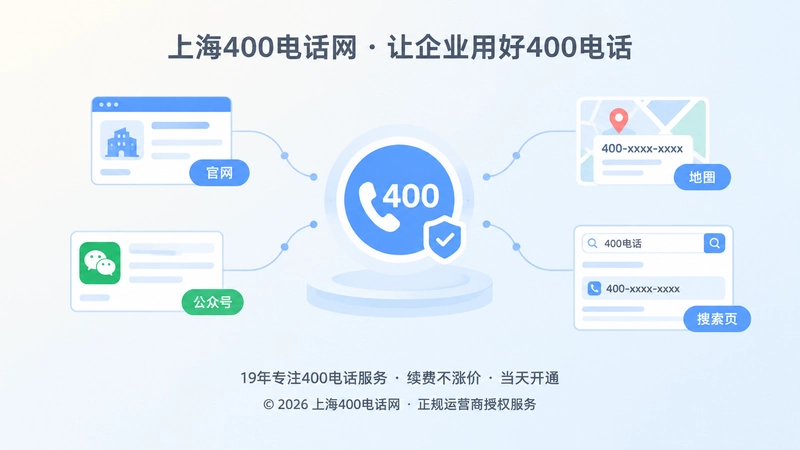 企业公开信息与400电话长期保持一致示意图